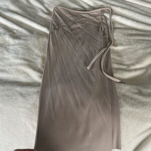 Intermix- the range knit wrap skirt